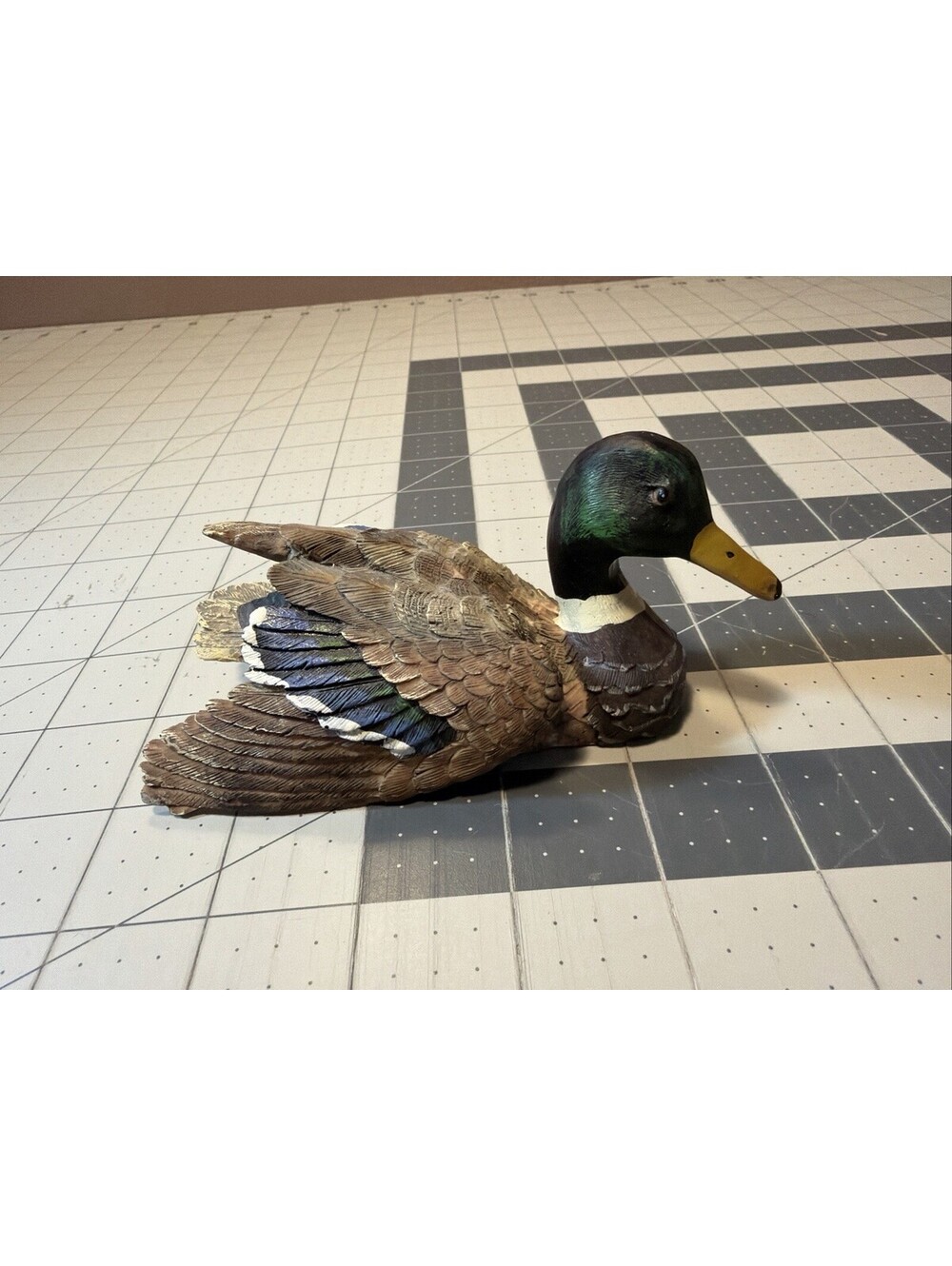 Vintage Painted Mallard Duck Decoy Drake